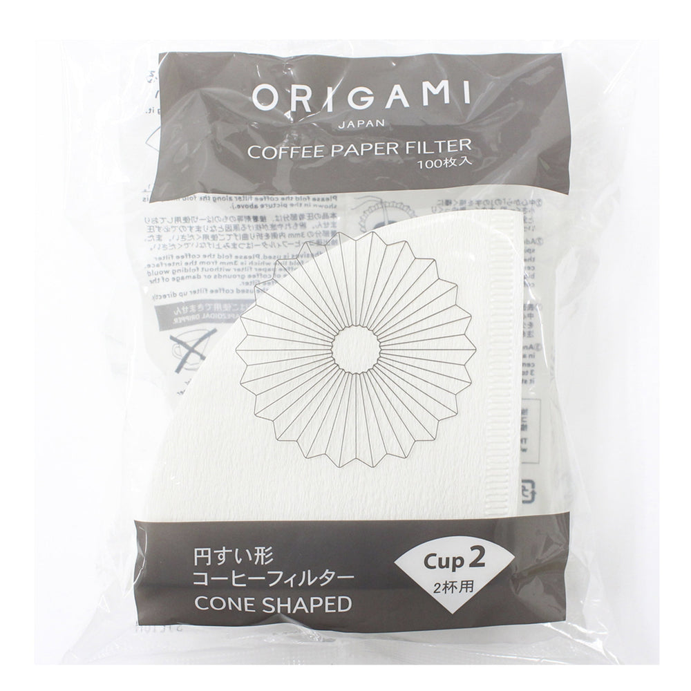 Original ORIGAMI Conical Paper Filter for Small Dripper by CAFEC